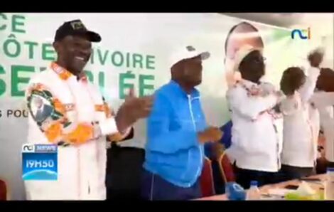 L&rsquo;Ambassadeur Éric TABA présenté à la jeunesse de ladite commune de Cocody.