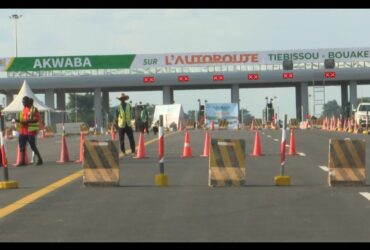 Vidéo du tronçon d’autoroute 2X2 voies Tiébissou – Bouaké (349Km) : Propos des usagers.