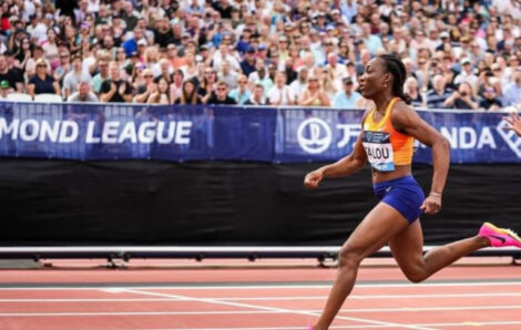 Championnat du monde d’athlétisme 2023 : Marie Josée Ta Lou décroche la 1ère place aux 100 mètres.