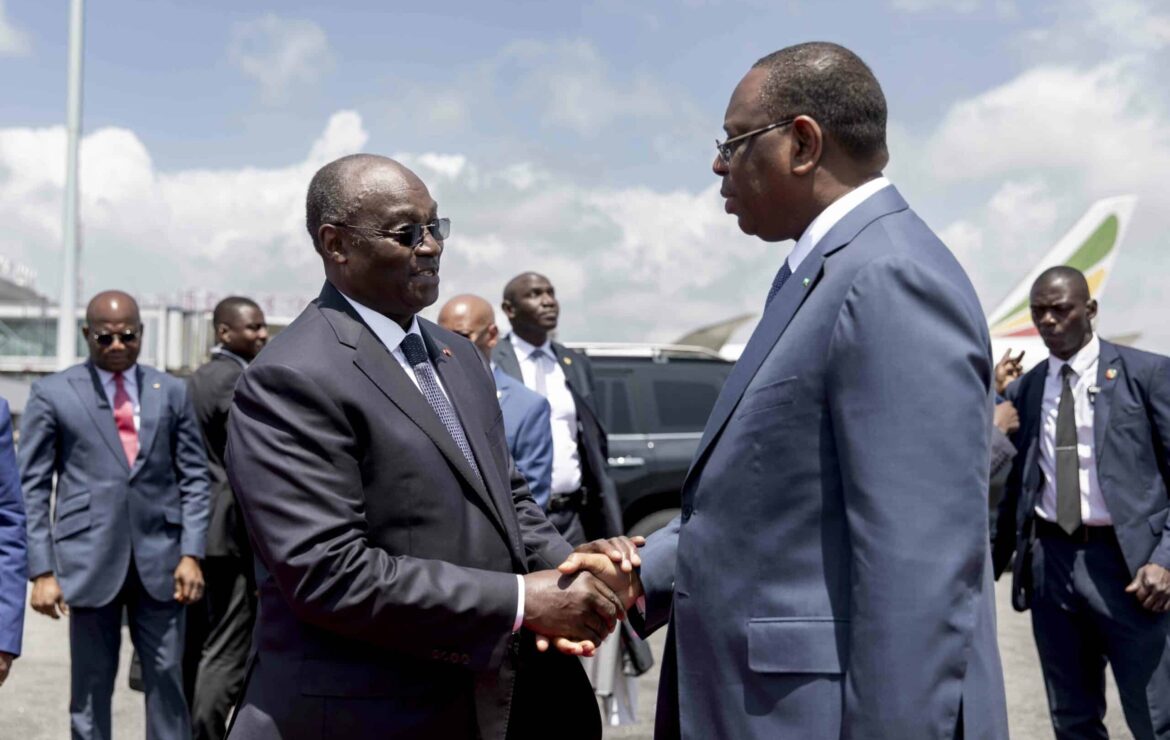 Diplomatie : arrivée du Président Macky Sall à Abidjan, pour une visite.