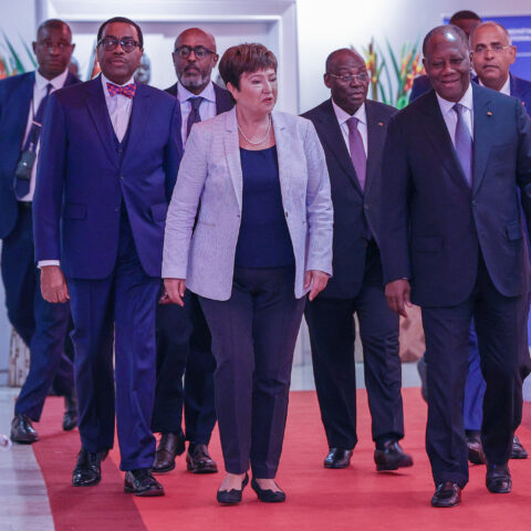 Le Chef de L’État a présidé la Cérémonie Officielle de lever de rideau des Assemblées Annuelles 2023 du FMI et de la Banque Mondiale à Abidjan.
