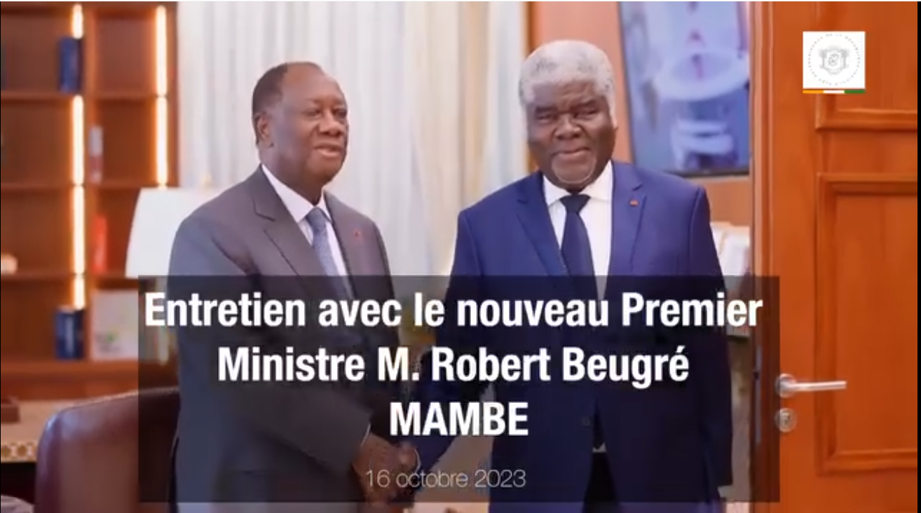 Beugre_Mambe_entretien avec SEM Alassane Ouattara_1