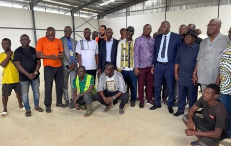 Transport routier : Vente de pièces détachées: La nouvelle casse de N’Dotré dotée d’un entrepôt.
