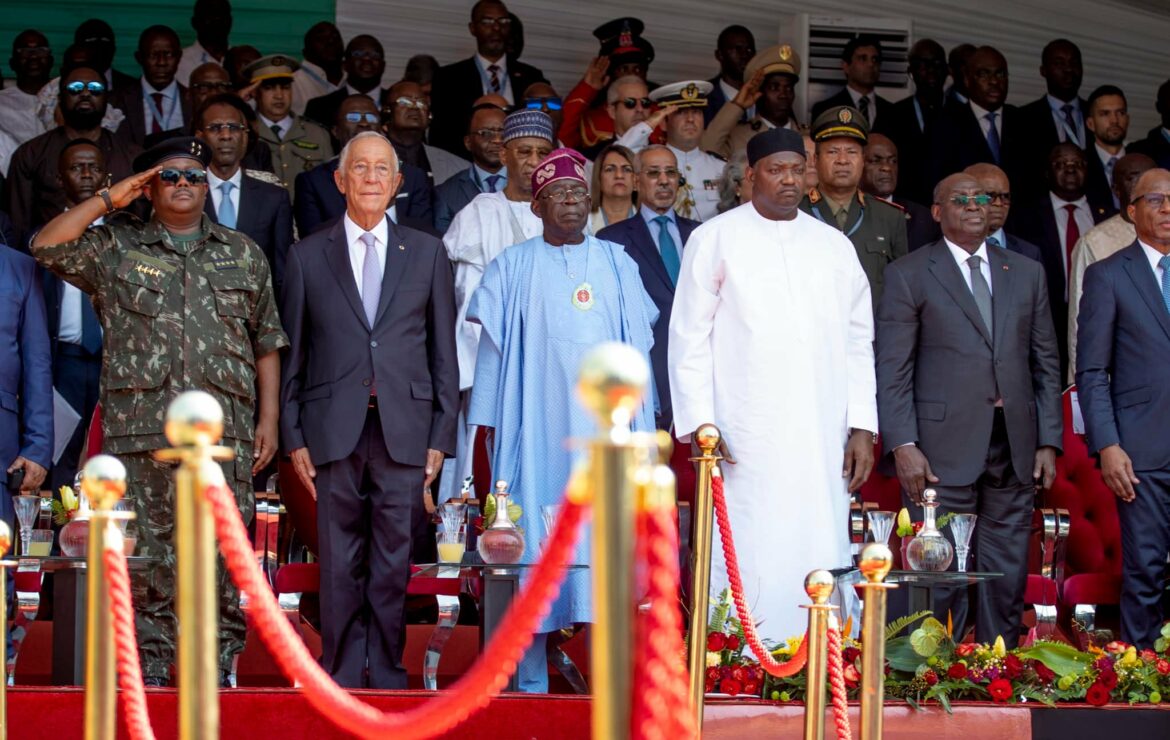 Le Vice-Président de la République a assisté, à Bissau, à la commémoration du cinquantenaire de l’indépendance de la Guinée-Bissau et des Forces Armées du pays.