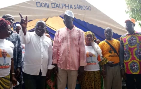 Cissé Bacongo aux côtés d’Alpha Sanogo : « Nous sommes sûrs et certains de remporter la mairie de Tiassalé ».