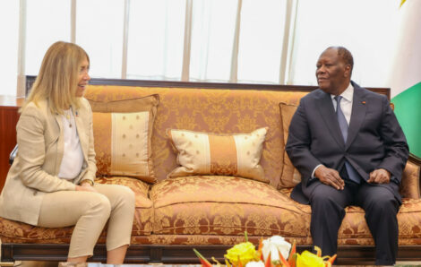 Le Chef de l’État, SEM Alassane Ouattara, Président de la République a échangé avec la Présidente Directrice Générale de France Médias Monde