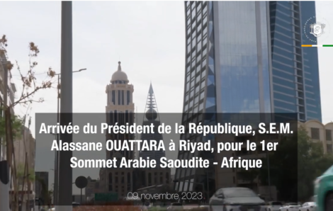 Le Chef de l’État à Riyad pour le Sommet Arabie Saoudite – Afrique.