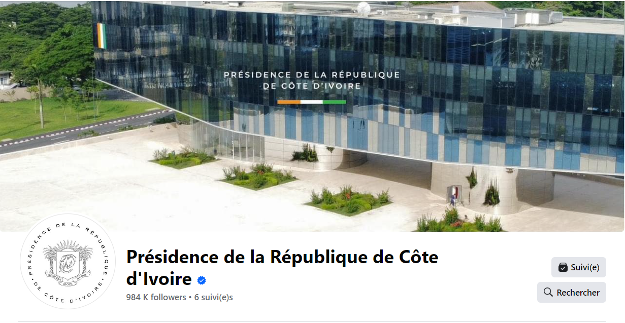 Communiqué de la Présidence de la République (19/11/2023).