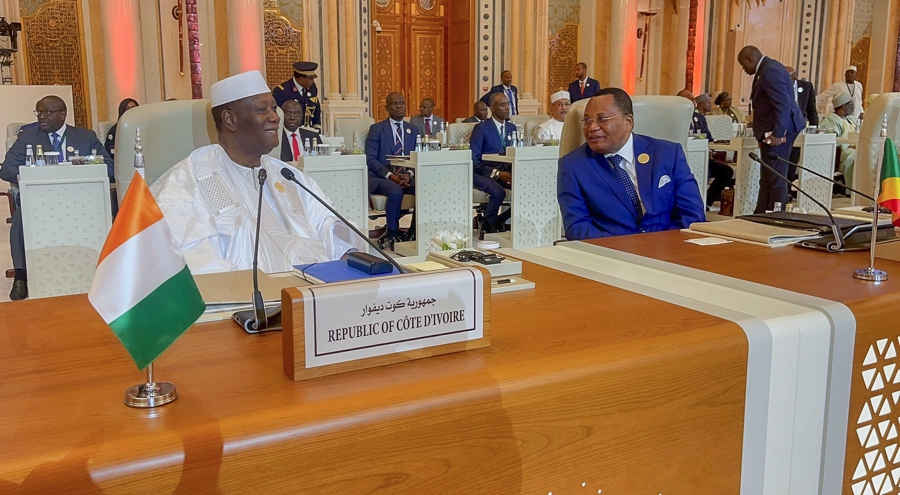 Sommet Arabie Saoudite-Afrique : Le président Alassane exhorte les investisseurs saoudiens à saisir les opportunités d’affaires qu’offre le PND 2021-2025.