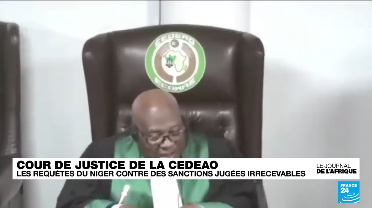 Politique – La Cour de justice de la CEDEAO rejette la demande de suspension des sanctions imposées au Niger.