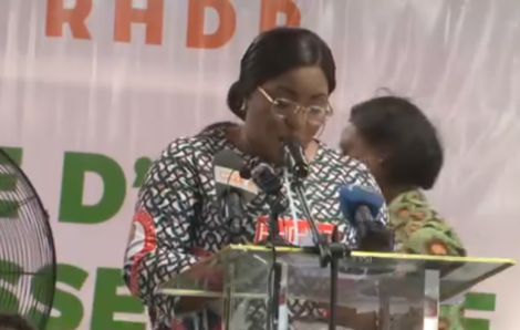 Politique – N’Guessan Harlette Badou élue présidente nationale de l’Union des femmes du RHDP.