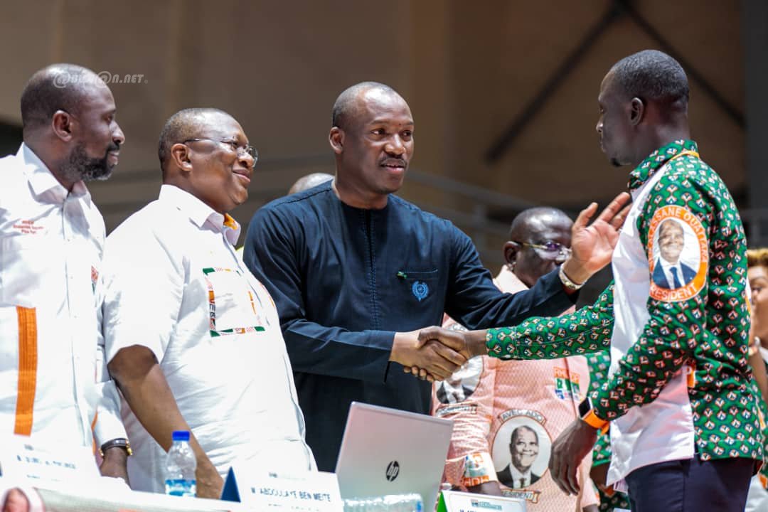 Côte d’Ivoire : Koné Mamadou élu président de l’Union des jeunes du parti au pouvoir.