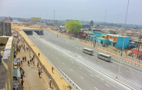 Economie – Fluidité routière : Le tunnel du rond-point d’Abobo officiellement ouvert à la circulation.