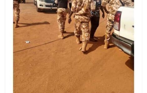 Frontière Côte d’Ivoire – Burkina-Faso (23/02/2024).