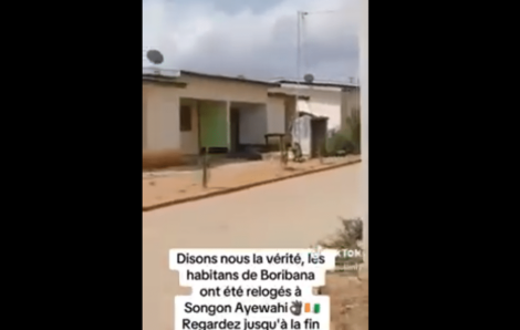 Les Charognards : sachez que les habitants de Boribana ont été relogés à Songon Ayewahi (Voir Vidéo et écoutez)..