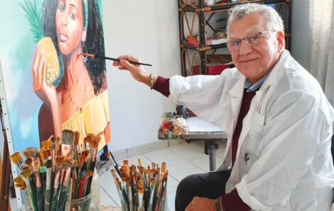Exposition d’art-figuratif à l’Ivoire / Samir Zarour : « C’est la continuité de la célébration de la victoire des Eléphants ».