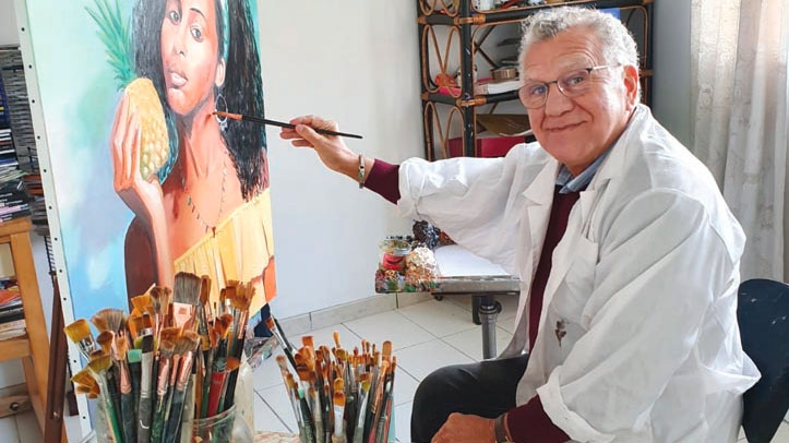 Exposition d’art-figuratif à l’Ivoire / Samir Zarour : « C’est la continuité de la célébration de la victoire des Eléphants ».
