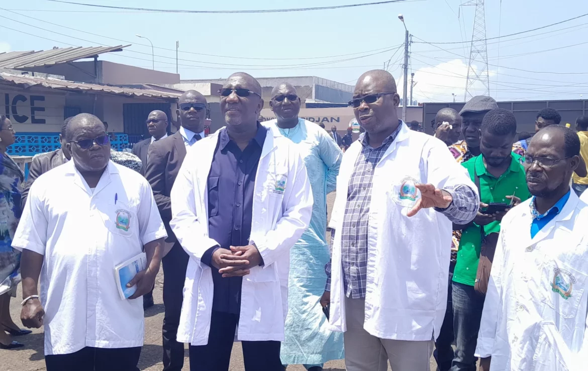 Economie – approvisionnement des marchés : Dr.Souleymane Diarrassouba satisfait de la disponibilité des produits.
