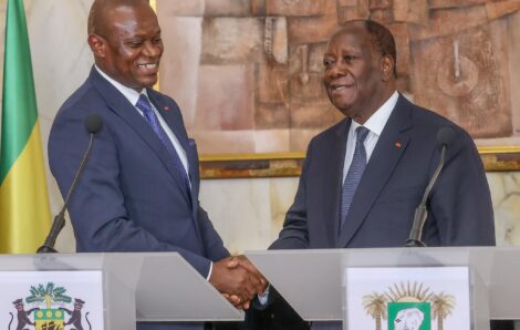 Le Chef de L’État a eu un entretien avec le Président de la transition Gabonaise, en visite d’amitié et de travail en Côte d’Ivoire.