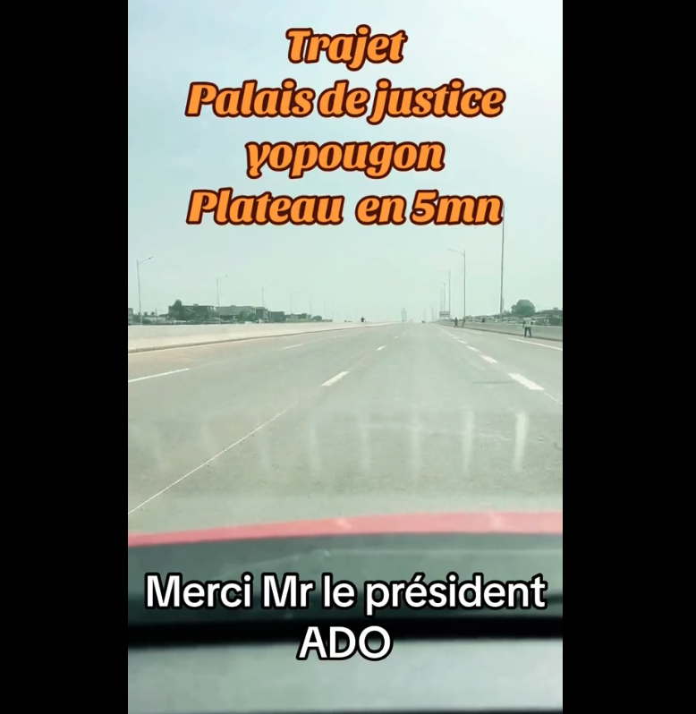 Faites voir cette vidéo à Ahoua Don Mello : voici à quoi servent les impôts des Ivoiriennes et des Ivoiriens pour leur bonheur et le respect du pays.