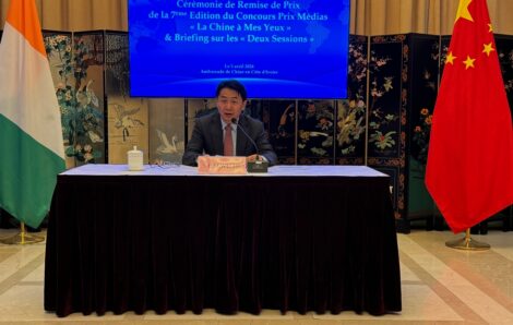 Coopération: « le volume des échanges commerciaux entre la Chine et la Côte d’Ivoire connaît une hausse de 21 % en glissement annuel » (Ambassadeur).