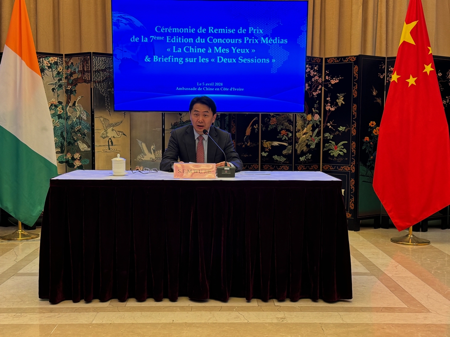 Coopération: « le volume des échanges commerciaux entre la Chine et la Côte d’Ivoire connaît une hausse de 21 % en glissement annuel » (Ambassadeur).