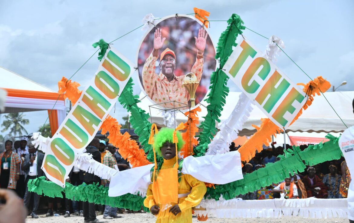 Côte d’Ivoire: l’Agneby-Tiassa rend hommage au Président Alassane Ouattara.