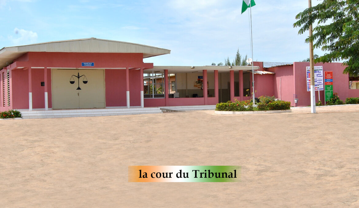 Cour du tribunal_Gagnoa