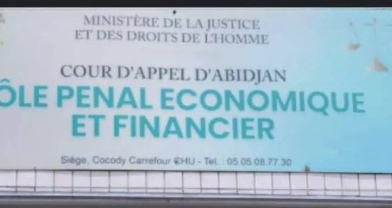 Ministère de la Justice et des Droits de l’Homme : Communiqué du pôle pénal et financier (Procureur).
