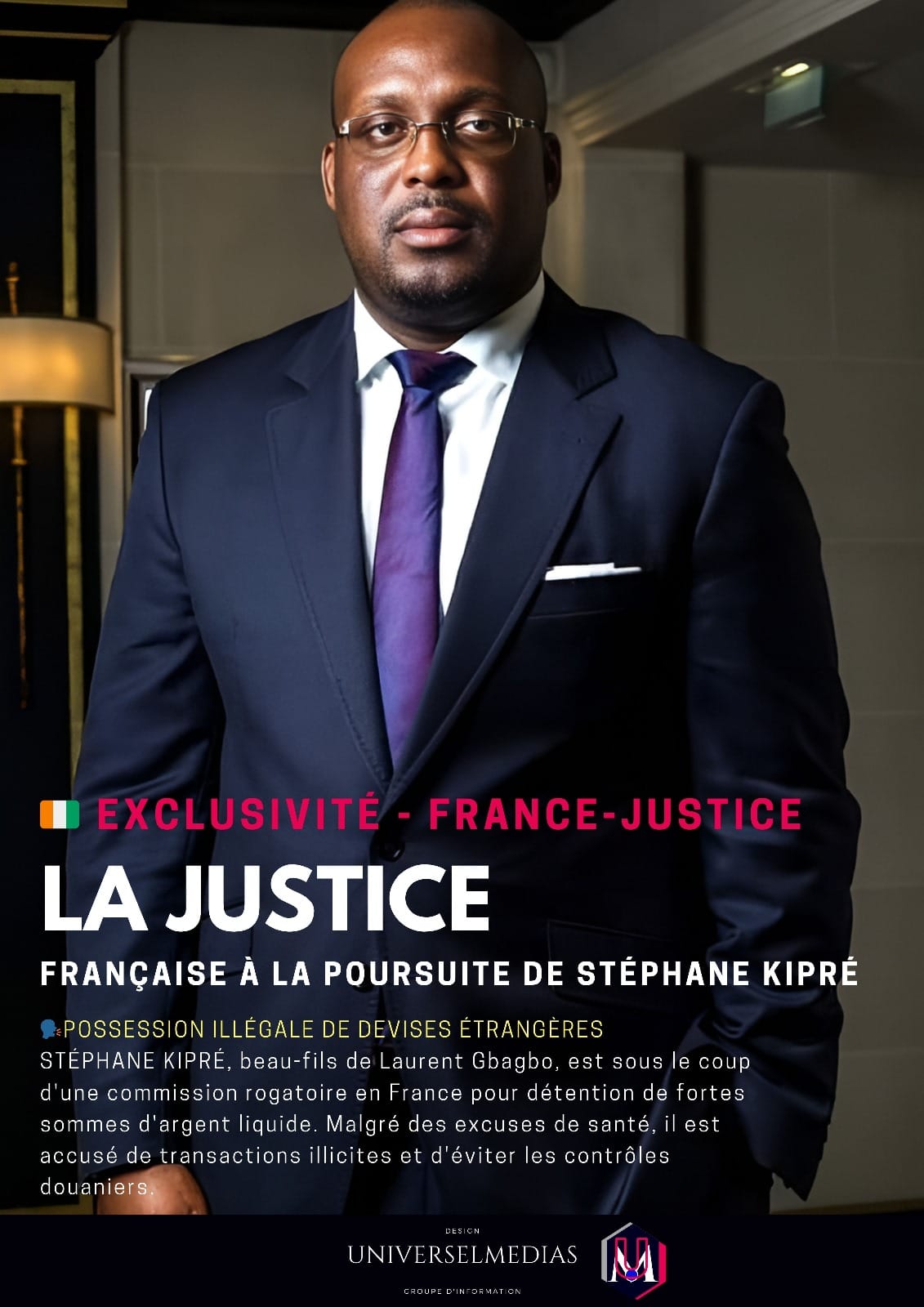 Côte d’Ivoire : la justice Française aux trousses de Stéphane Kipré.