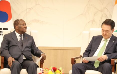 Le Chef de L’état a eu des entretiens avec son homologue Coréen et l’ancien secrétaire général des Nations Unies Ban Ki-Moon, à Séoul.