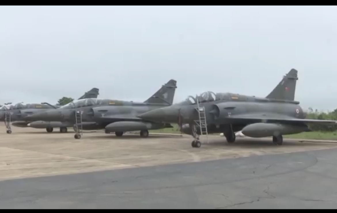 Manœuvre militaire aérienne interalliés.