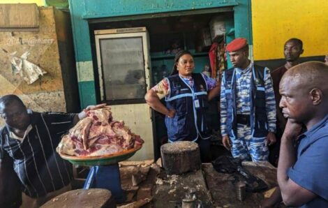 Société : Lutte contre la vie chère : saisie plusieurs kilogrammes de viande à Cocody.