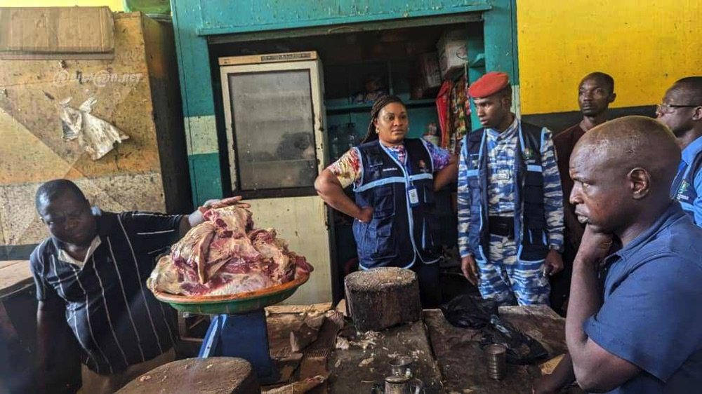 Société : Lutte contre la vie chère : saisie plusieurs kilogrammes de viande à Cocody.