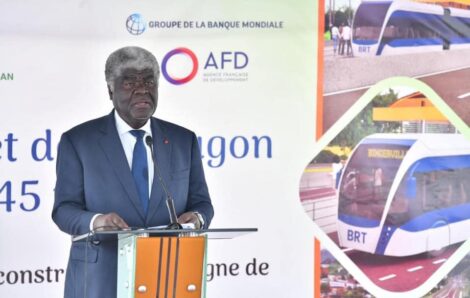 Côte d’Ivoire/Transport : les travaux de construction de la ligne du Bus Rapid Transit (BRT) Yopougon-Bingerville d’une valeur de 242 milliards de FCFA officiellement lancés.