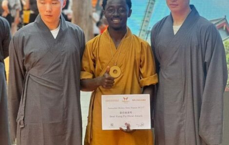 Officiel : Un Ivoirien Alex Yama remporte le championnat 2024 de Kung Fu en chine (Photos).