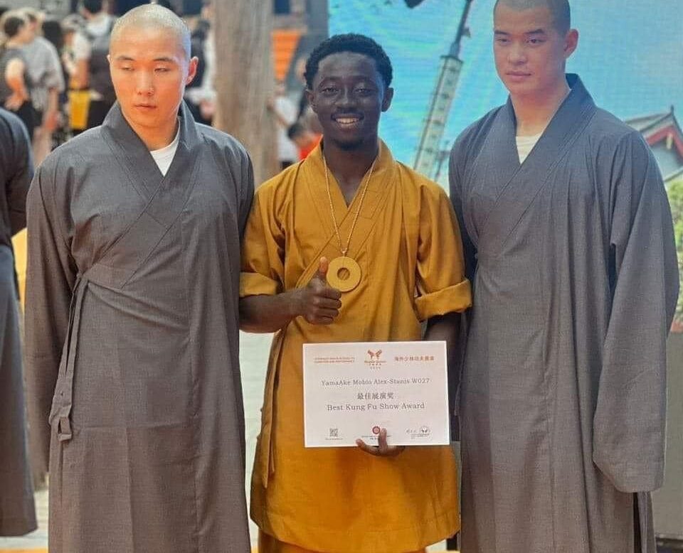 Officiel : Un Ivoirien Alex Yama remporte le championnat 2024 de Kung Fu en chine (Photos).
