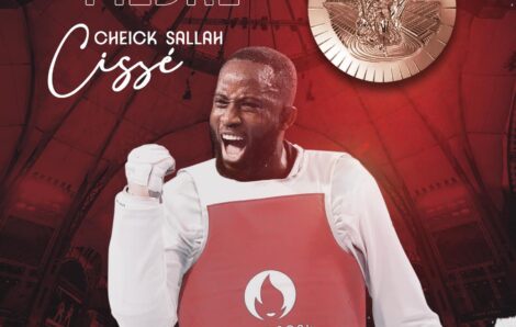 JO Paris 2024/ Taekwondo : la Côte d’Ivoire remporte une médaille de bronze avec Cissé Cheick.