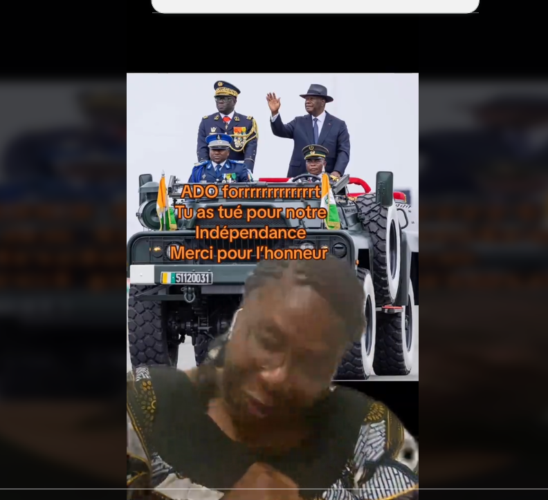 La fierté retrouvée des Ivoiriens et Ivoiriennes : témoignage d’une internaute sur Tik-Tok (Fête de l’indépendance à Bassam).