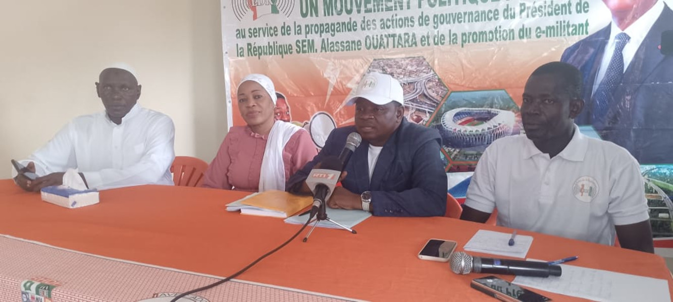 Le mouvement Écho de la République (EDR) s’engage à promouvoir les initiatives du Président Alassane Ouattara.
