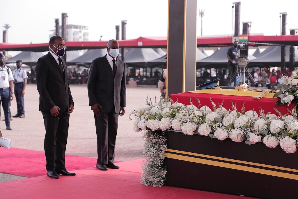 Scandale/Obsèques de Rawlings : Alassane Ouattara dépêche Affi N’guessan et Toungara à Accra le représenter.