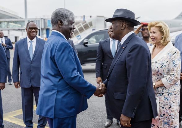 Le Président de la République, Alassane Ouattara, a regagné Abidjan.
