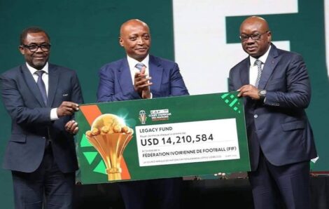 Sports : La CAF octroie plus de 8 milliards de FCFA à la FIF pour booster le football Ivoirien.