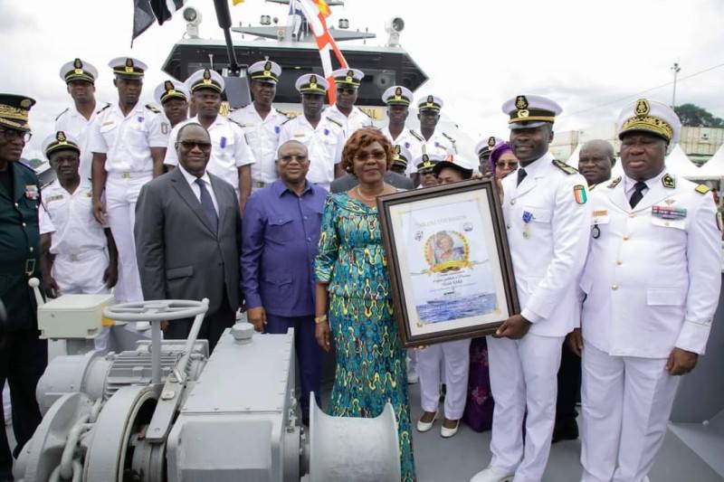 Economie – Sécurité maritime : la Côte d’Ivoire s’offre un patrouilleur hauturier (Baptisé « Vaillance »).