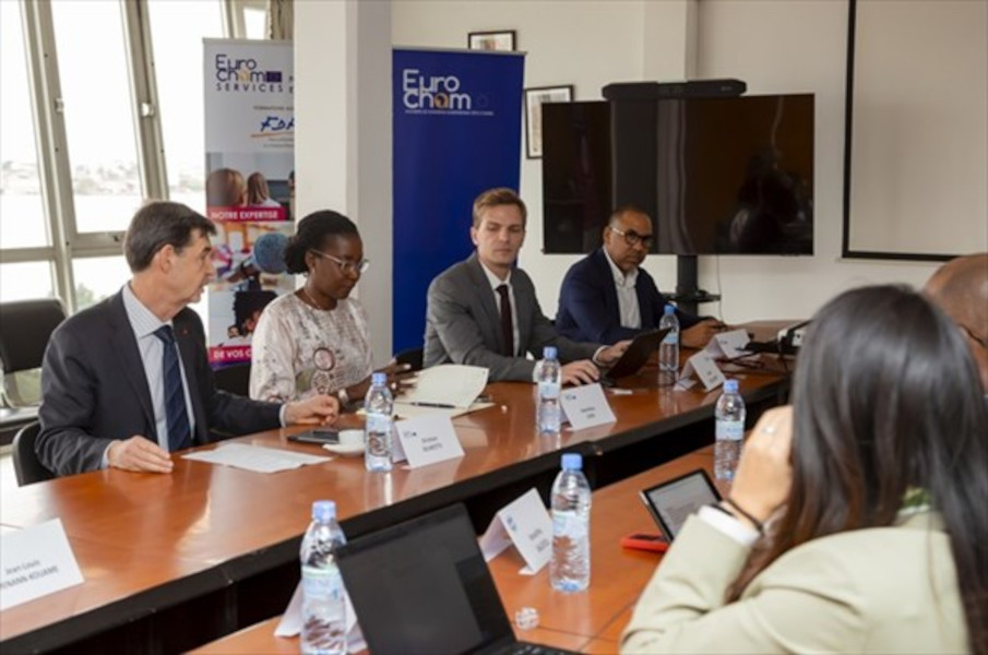 Rencontre FMI-EUROCHAM : Cap sur la compétitivité et la transformation économique Ivoirienne.