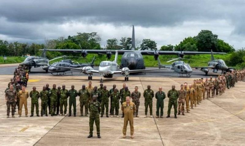 Exercice militaire aéroterrestre : Les Forces armées ivoiriennes et françaises en action dans le Gbêkê.