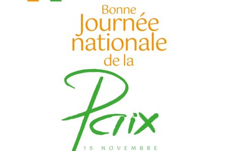 Le Président de la République, Chef de l’état SEM Alassane Ouattara souhaite à toutes et tous bonne journée de la PAIX 2024.