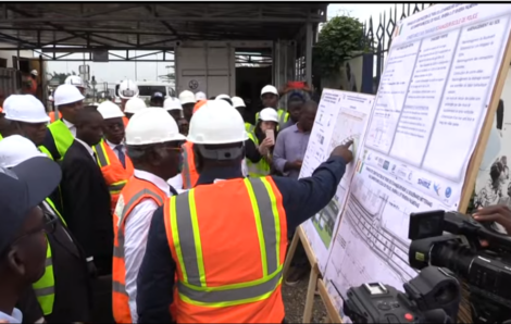 Économie – Visite des chantiers à Abidjan : Robert Beugré Mambé annonce la fin de plusieurs travaux.