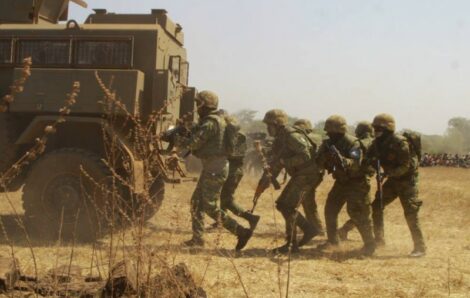 Régions – Sorobango : L’armée Ivoirienne déploie sa force de frappe pour dissuader les menaces.