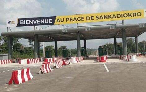 Economie – Axe Abengourou-Agnibilékrou : Le péage de l’Est ouvert, en attendant son inauguration officielle.